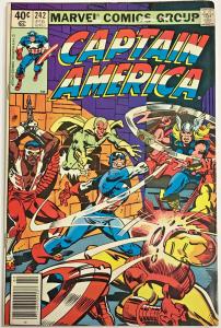 CAPTAIN AMERICA#242 VG/FN 1980 MARVEL BRONZE AGE COMICS