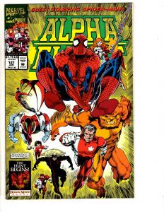 11 Alpha Flight Marvel Comics #121 122 123 124 125 126 127 128 129 130 AN 1 CR34