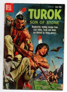 Turok Son of Stone #19 - Dinosaur - Dell - 1960 - VG