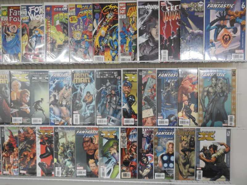 Huge Lot of 150 Comics W/ Iron Man, Fantastic Four, X-Men! Avg.  VF Condition