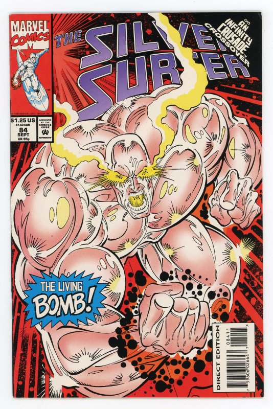 Silver Surfer #84 (1987 v3) Thanos NM-