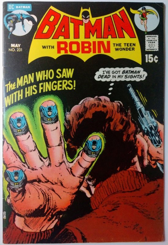 Batman #231 (1971) Bronze Age, Cover Artists: Neal Adams & Gaspar Saladino 