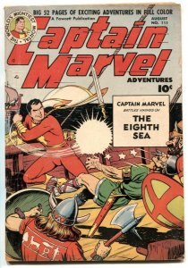 Captain Marvel Adventures #111 1950- Vikings- Golden Age VG+