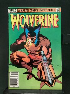 Wolverine #4 Newsstand Edition (1982)