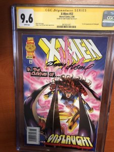 X-Men #53 (CGC SS 9.6) Signed By Andy Kubert!! Newsstand Rare