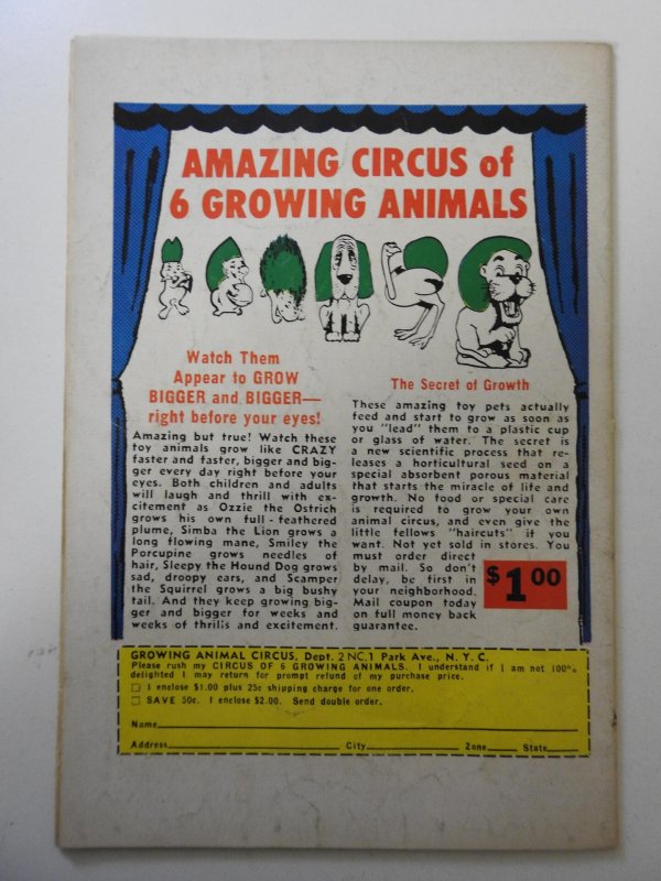 The Flash #142 (1964) VG Condition centerfold detached bottom staple