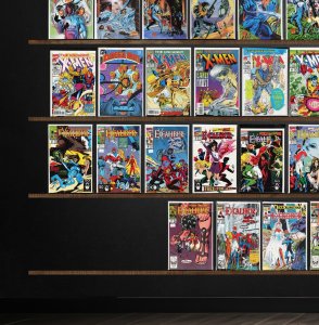 Huge Lot 140+ Comics with Excalibur, The Uncanny X-Men, Eternal Warrior & More!