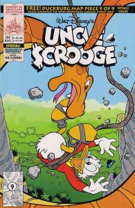 Uncle Scrooge (Walt Disney) #269 VG ; Disney | low grade comic Duckburg Map Piec