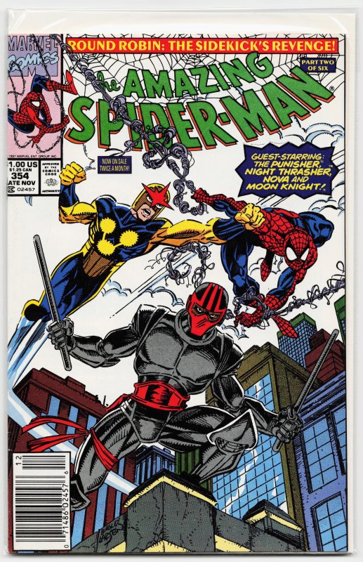 The Amazing Spider-Man #354 (1991) Spider-Man