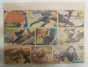 Star Wars Sunday Page #64 by Russ Manning from 5/25/1980 Large Half Page Size!