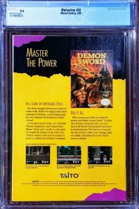 Wolverine 24 CGC 9.4 Jim Lee X-Men 3653 Marvel 1990