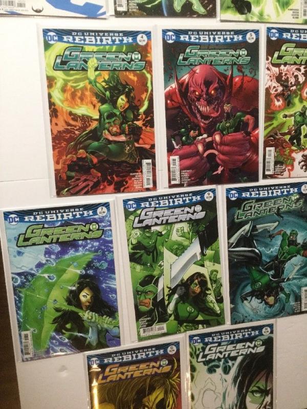 Green Lanterns Rebirth 1 1 2 3 4 5 6 7 9 11 12 13 14 Variant Set Nm Near Mint IK