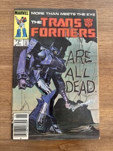 Transformers # 5 VF- Marvel Comic Book Optimus Prime Megatron Bumble Bee 7 J275