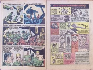 MARINES IN ACTION Comic Issue 22 — Very Rare HTF — 1958 Warwick Pub Silver Age