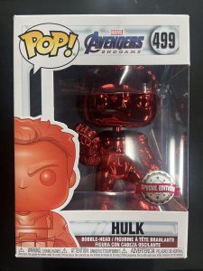 Funko Pop! Hulk Red Chrome #499