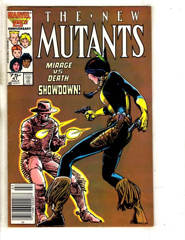 Lot Of 10 New Mutants Marvel Comic Books # 37 38 39 40 41 42 43 44 45 46 RJ9