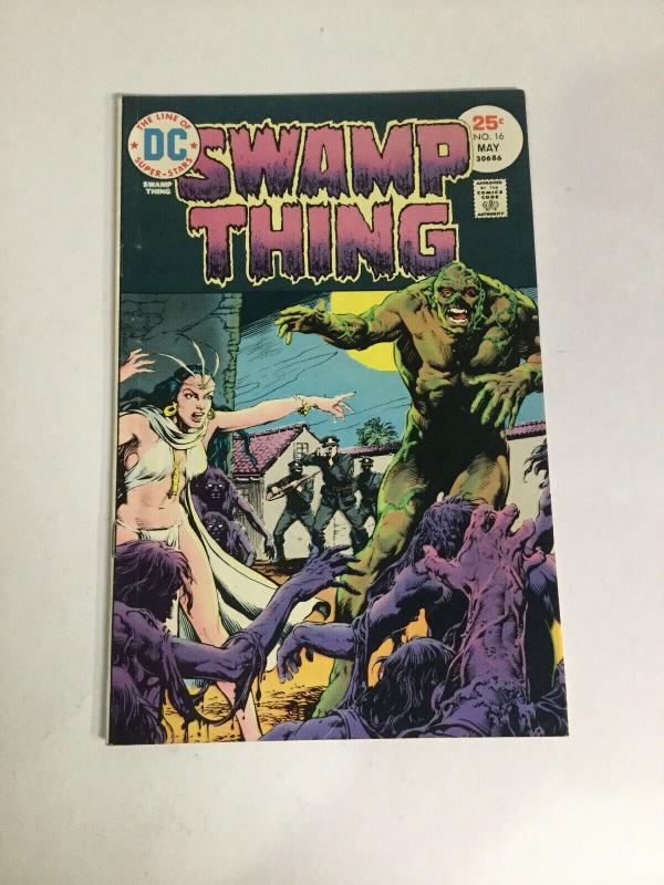 Swamp Thing 16 Fn Fine 6.0 DC Comics Bronze 