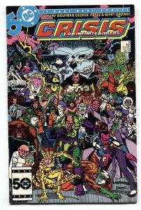 CRISIS ON INFINITE EARTH #9 comic book 1986- Wolfman- Perez- NM-