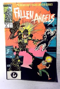 Fallen Angels #6 (1987) Marvel Comics 1st Print Comic Book