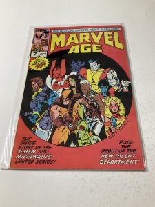 Marvel Age 7 Nm Near Mint Marvel Comics