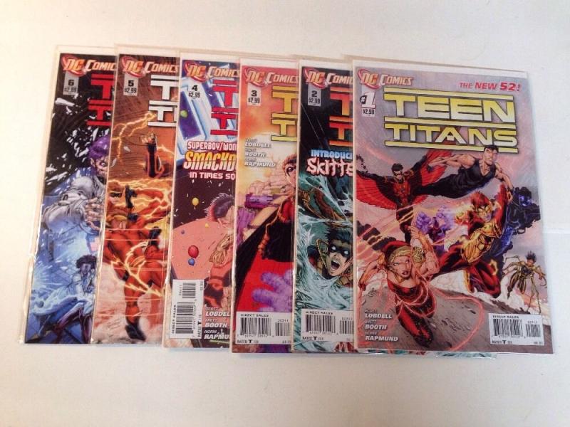 Teen Titans 1-6 Near Mint Lot Set Run New 52