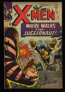 X-Men #13 VG/FN 5.0 2nd Juggernaut! Marvel Comics