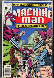 Machine Man #7 (1978) Machine Man [Key Issue]