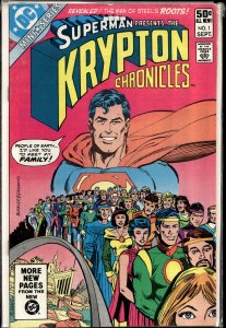 Krypton Chronicles #1 Direct Edition (1981) Wonder Woman