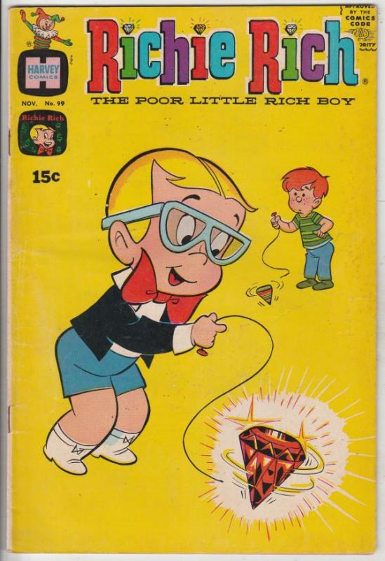 Richie Rich #99 (Nov-70) VF+ High-Grade Richie Rich