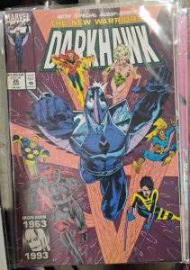 DARKHAWK # 26 1993 marvel DISNEY NEW WARRIORS NOVA