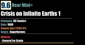 Crisis on Infinite Earths 1 (1985) NM+ DC Comics