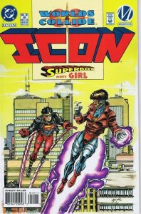 Icon #15 ORIGINAL Vintage 1994 DC Comics
