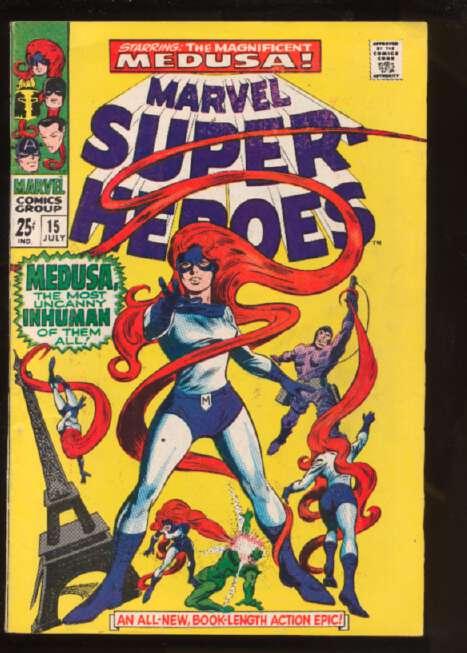 Marvel Super-Heroes (1967 series) #15, VF- (Actual scan)