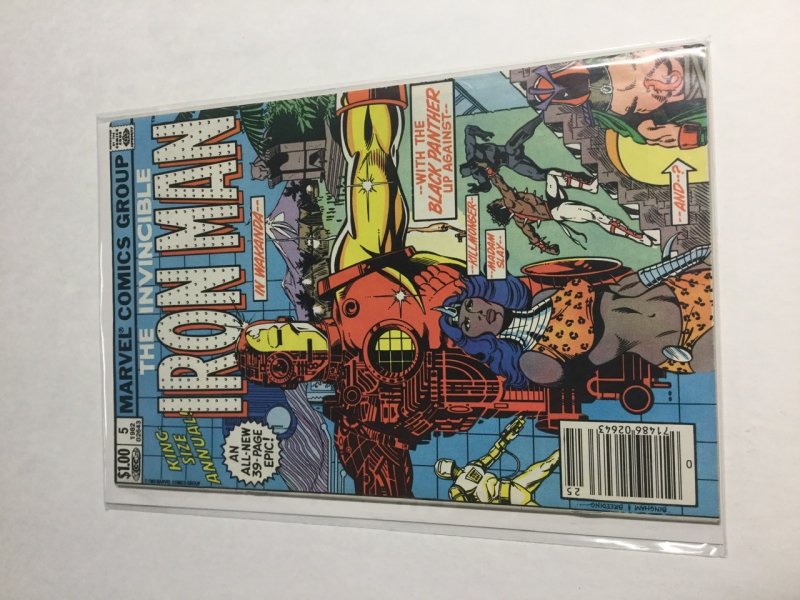 Iron Man Annual #5 (1982) Near Mint     (Nm04)