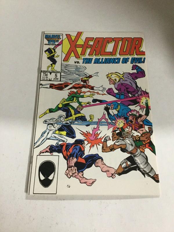 X-Factor 5 Nm- Near Mint- Cameo Appearance Of Apocalypse Marvel