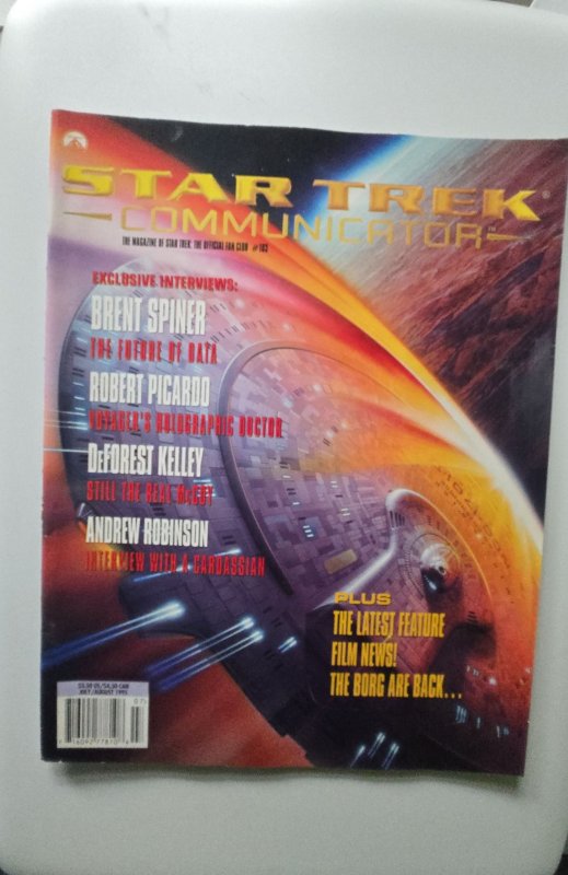 Star Trek Communicator Official Fan Club Magazine Aug 1995