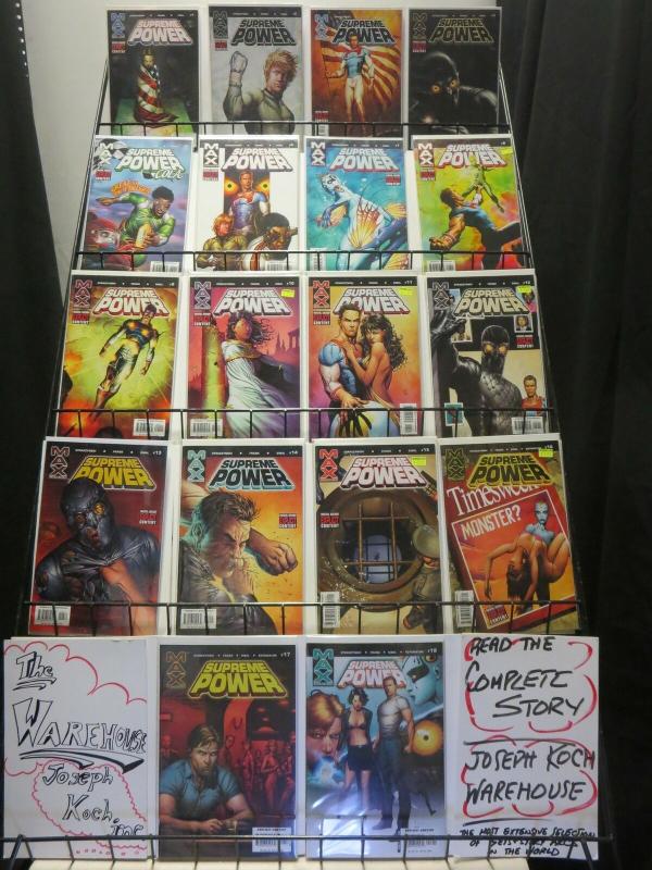 SUPREME POWER 1-18  complete series