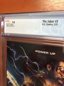 The Joker (2018) # 3 (CGC 9.8 WP) Guillem March Cover