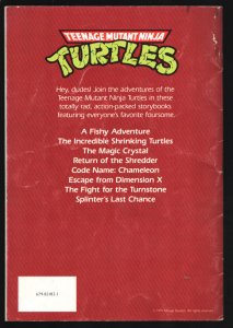 Teenage Mutant Ninja Turtles 199-Random House-Escape From Dimension X-Art b...