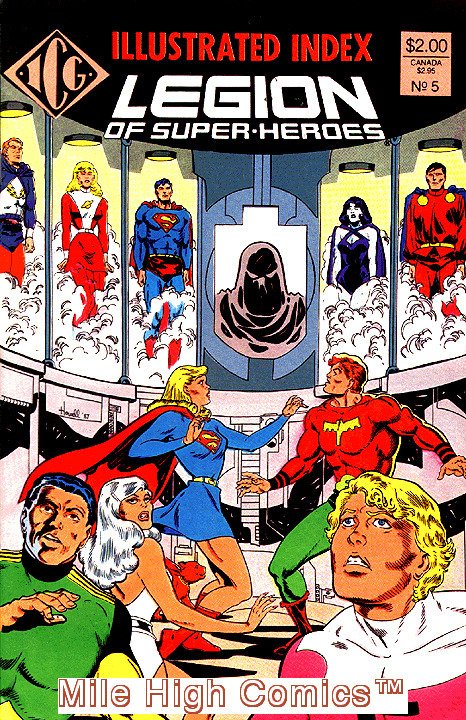 LEGION OF SUPER-HEROES INDEX #5 Very Good Comics Book