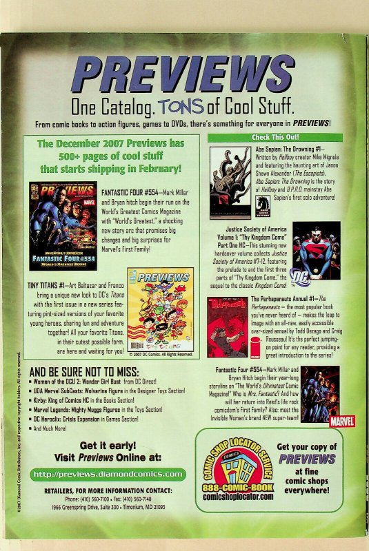 Comic Buyer's Guide #1638 Feb 2008 - Krause Publications 