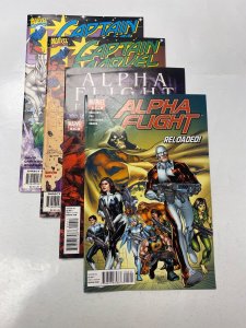 4 MARVEL comic books Captain Marvel #3 4 Alpha Flight #4 5 82 KM16