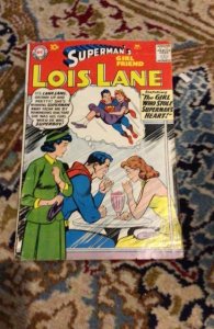 Superman's Girl Friend, Lois Lane #7 (1959) Mid-High-Grade FN+ 1st Lana ...