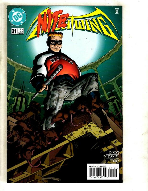 Lot Of 10 DC Comics Nightwing 21 22 23 24 25 26(2) 29 30 31 Batman J343