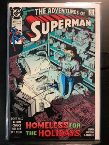 Adventures of Superman #462 Direct Edition (1990)