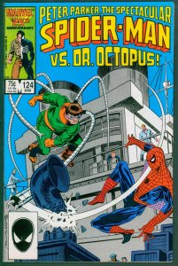 Spectacular Spider-Man 124 NM 9.4 Marvel 1987