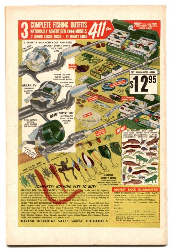 Adventures Into The Unknown #164 - 1966 - ACG - FN - comic book