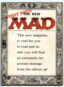 MAD MAGAZINE #24 1955 First magazine issue EC  FN+