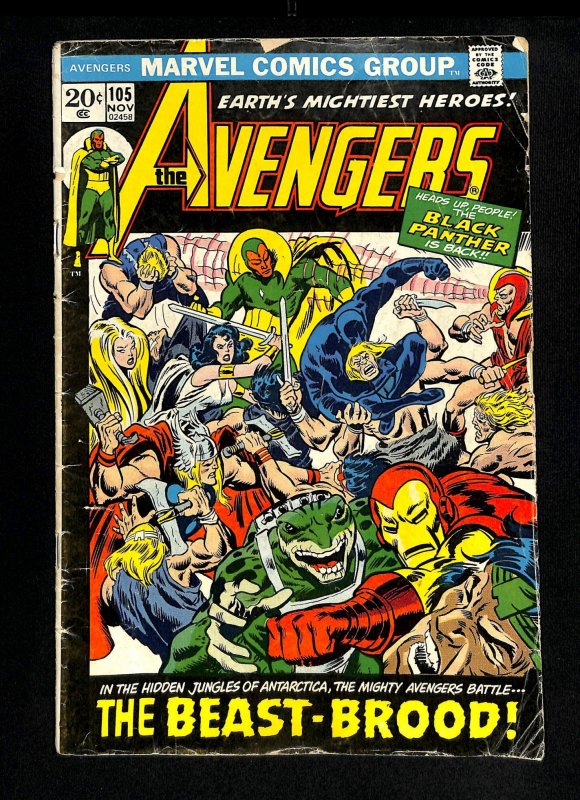 Avengers #105