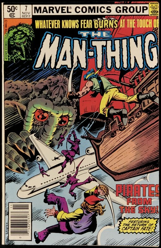 Man-Thing #7 (1980) VF Newsstand